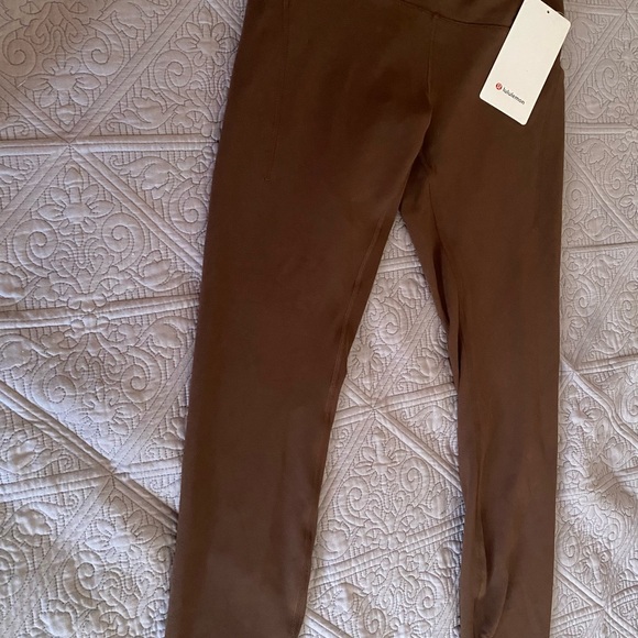 Lululemon Athletica Chocolate Brown Leggings - Picture 1 of 3